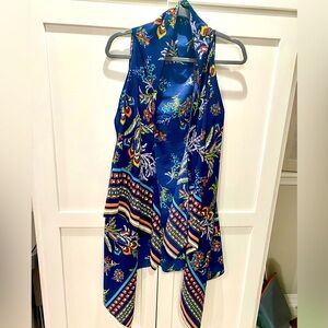 Open front Kimono with Handkerchief Hem